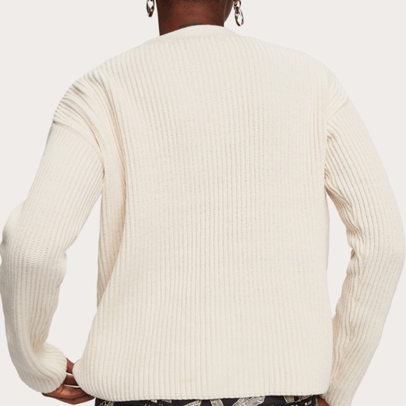 Scotch and Soda Chunky Knit Beanie in Soft Ice - FINAL SALE